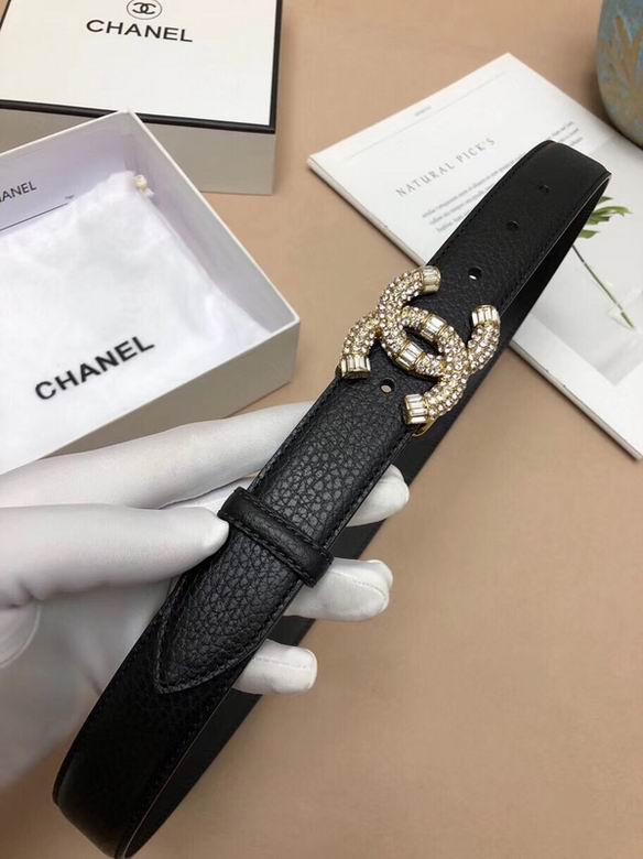 Chanel Belt 30mmX95-110cm 7D65